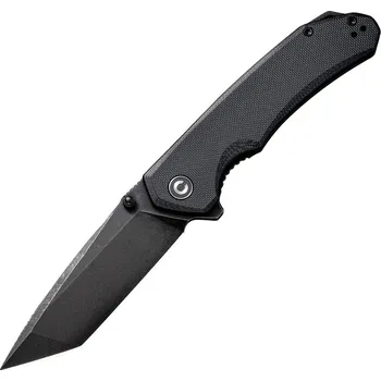 kapesní nůž Zavírací nůž Civivi Brazen Black Tanto Black G10