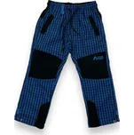 Egret Chlapecké outdoorové kalhoty s gumou v pase a bez manžety modré 02 Barva: Modrá, Velikost: 86