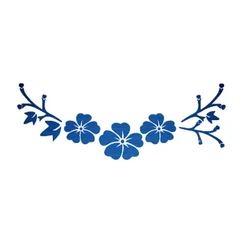 Samolepící dekorace SAMOLEPKA Květina dekor 044 pravá (65 - škrábaný kov modrý) NA AUTO, NÁLEPKA, FÓLIE, POLEP, TUNING, VLASTNÍ TEXT, TISK, AUTOSAMOLEPKY.cz, POLEPY, OBRÁZEK, LOGO, SAMOLEPKY