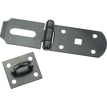 Tesařské kování STREND PRO 252168 Petlice kloubová, 200mm, černá Hercules