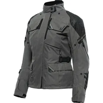 Moto bunda Dámská bunda na moto Dainese LADAKH 3L D-DRY LADY JACKET IRON-GATE/BLACK vel. 40