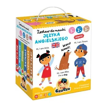 CzuCzu. Zestaw do nauki języka angielskiego dla dzieci 1, 2, 3 (PL)