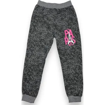 GirlsNew Dívčí šedé tepláky Paris Barva: Šedá, Velikost: 146