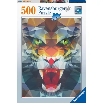 Ravensburger puzzle Polygonový lev 500 dílků