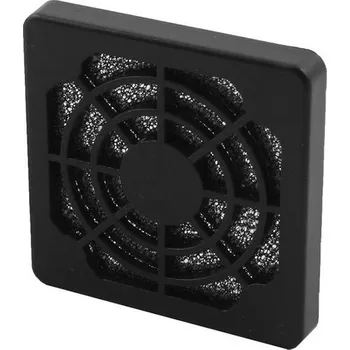 Větrací mřížka Mřížka pro ventilátory 80x80mm s výměnným prachovým filtrem