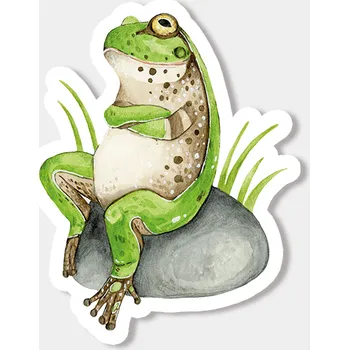 Samolepící dekorace ePiPí Samolepka - Žabka