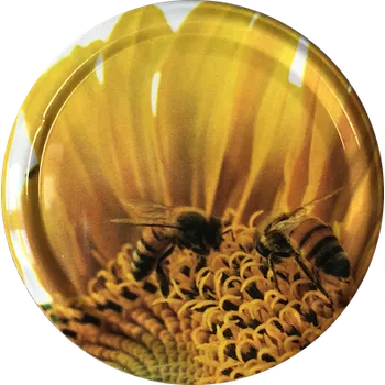 Elektroinstalační krabice Víčko 2 včelky na slunečnici TO82 Množství: Krabice (500ks)