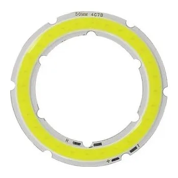 LED páska COB LED Dioda ⌀50mm, 5W, Bílá