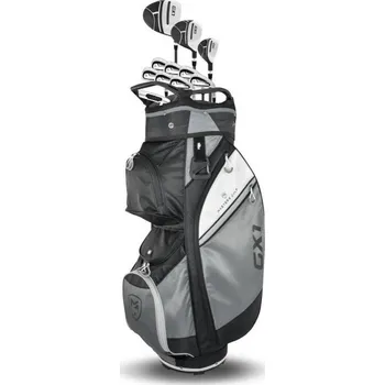 Golfová hůl Masters GX1 Reloaded 2023 Mens Graphite Set Cart Bag, Pravá, pánské