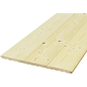 Obklad Palubky obkladové Klasik B 12,5 x 96 x 2000 mm smrkové, 10 ks
