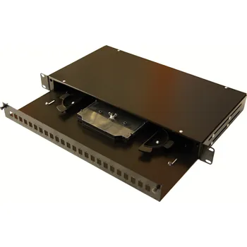 Rozvaděč OEM Optická vana výsuvná 1U do 19" racku, 24x Simplex SC vč. kazet 5099710