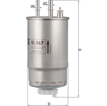 Palivový filtr Palivový filtr MAHLE KL 567