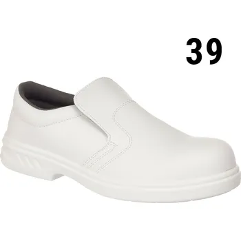 Pracovní obuv G.Gastro STEELITE | Safety Slippers S2 Steel Toe Cap Slip-Resistant – White - EU 39