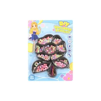 Dětské navlékací korálky Korálky kytička