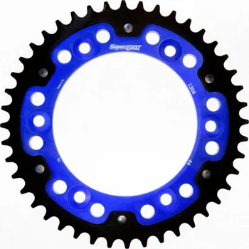 Řetězová sada pro motocykl Řetězová rozeta SUPERSPROX STEALTH RST-1306:44-BLU modrá 44 zubů, 530