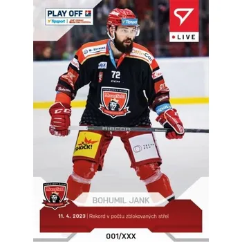 Karetní hra Hokejová karta Tipsport ELH 2022-2023 - L-113 Bohumil Jank