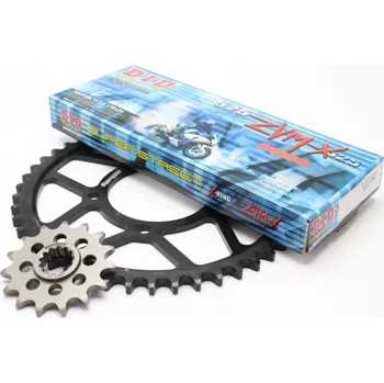 Řetězová sada pro motocykl Řetězová sada D.I.D + SUPERSPROX řady ZVM-X ve zlaté barvě DID-505-138