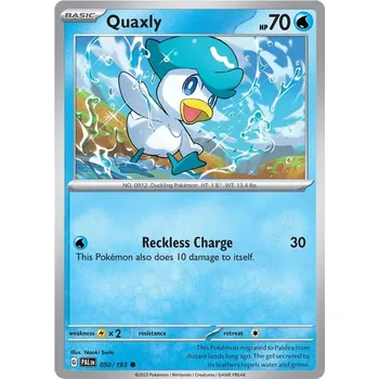 Karetní hra Quaxly 050/193 - Paldea Evolved Typ karty: Non-Holo