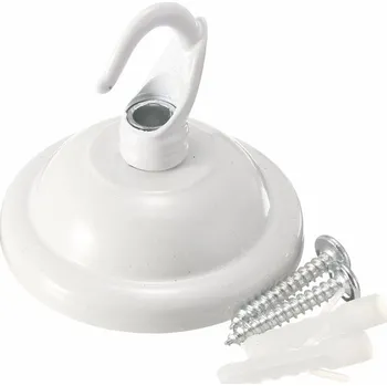 Baldachýn s háčkem, průměr 55mm, bílý