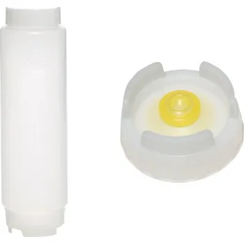 Dóza na potraviny G.Gastro (6 Kusů) Stlačovací lahev se střední membránou - 710 ml