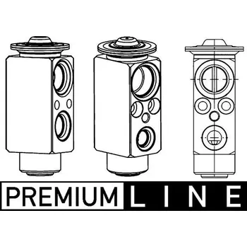 Ventil klimatizace Expanzní ventil, klimatizace MAHLE AVE 79 000P