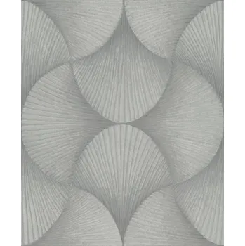 Tapeta 3D vliesová tapeta šedá, geometrická 608212 / Tapety na zeď Sky Lounge (0,53 x 10,05 m) Rasch