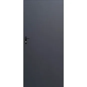 Vchodové dveře Plechové dveře T40 895x2010 L antracit vč. zárubní