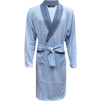 C-Lemon Pánský bavlněný župan - C/Lemon Barva: Tyrkysová, Velikost: M