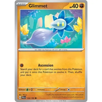 Karetní hra Glimmet 124/193 - Paldea Evolved Typ karty: Non-Holo