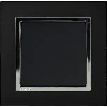 Stavebniny Timex Kompletní vypínač č.6 Magic černá + chrom
