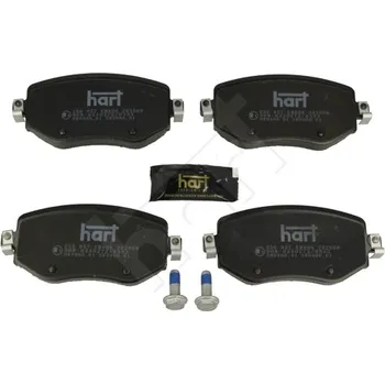 Brzdová destička Sada brzdových destiček, kotoučová brzda HART 256 957