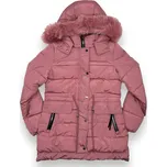 Nice Classic Dívčí růžová zimní bunda Barva: Růžová, Velikost: 158