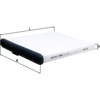 Ventilátor topení a klimatizace Filtr, vzduch v interiéru MAHLE LA 1139