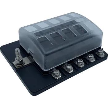 Autopojistky RACES LED pojistková skříň 8/10/12 - šroubové svorky