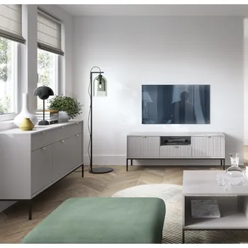 Obývací stěna Piaski Obývací sestava Nova B Barva: šedá