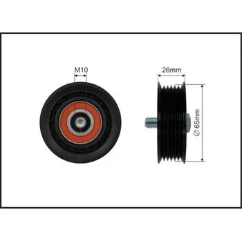 Vratná/vodicí kladka, klínový žebrový řemen Caffaro 455-99