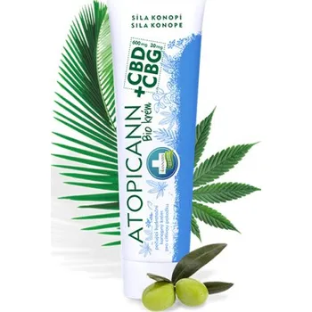 Annabis Atopicann Bio krém lupénka CBD+CBG 100ml