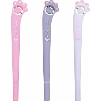 Gelové pero - Kočičí tlapka Barva: šedá