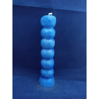 Svíčka Svíčka figurální Sedmidenní modrá