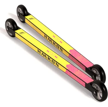 Běžky HAAKON PINK FIBER SKATE - doprava zdarma