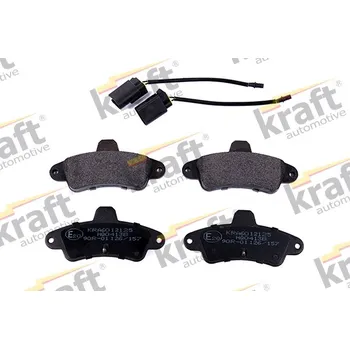 Brzdová destička Sada brzdových destiček, kotoučová brzda KRAFT 6012125