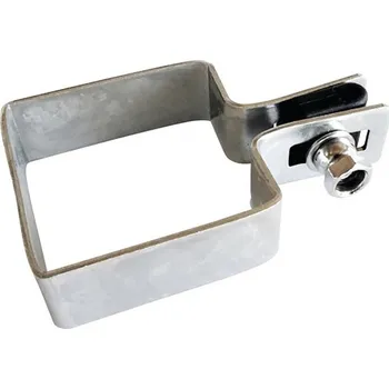 Příslušenství pro plot Objímka na sloupek 60 x 60 mm koncová pozink