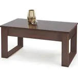 Halmar Dřevěný konferenční stolek NEA tmavý ořech