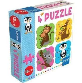 Puzzle 4 puzzle tučňák