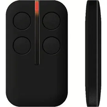 Dálkový ovladač vrat Univerzální dálkový ovladač garážových vrat, 260 až 868 MHz, černý