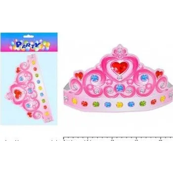 Karnevalový doplněk Korunka 818446 Princezna 6ks