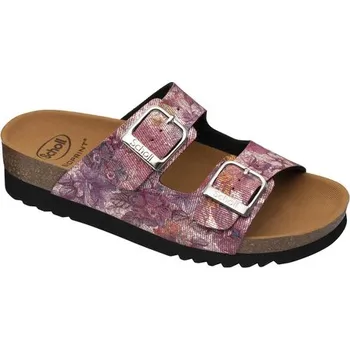 Dámská zdravotní obuv Obuv Scholl GREENY MULE 2.0 růžové zdravotní pantofle.