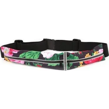Pouzdro na mobilní telefon Sportovní pouzdro kolem pasu s 2 kapsami UNIVERSAL Floral (sportovní obal neboli kryt)