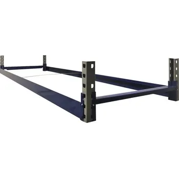 Dílenský regál Přídavná úroveň pro zátěžový regál Industrial 2 m, bez dřevěné police