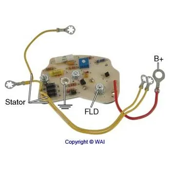 Alternátor Regulátor napětí - Delco 1968949